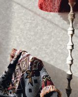 Обои Solo Bohemia E102601 Винил на флизелине (1,06*10) Серый, Штукатурка — фото 3, Обои для стен