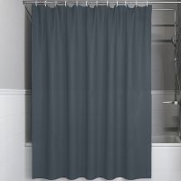 Штора для ванны Iddis Base 240х200 BL01P24i11 Серая — фото 1, Аксессуары для туалета