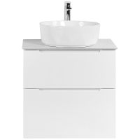 Тумба под раковину BelBagno Etna-H60 60 ETNA-H60-600-2C-SO-BL-P подвесная Bianco Lucido — фото 7, Тумбы под раковину