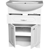 Товар: Тумба под раковину Bellezza Кантри 65 4639910690016 Белая - фото 3 Тумба под раковину Bellezza Кантри 65 4639910690016 Белая — фото 3, Мебель для ванной