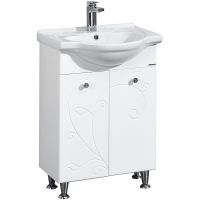 Тумба под раковину Aquaton Лиана 65 1A165701LL010 Белая — фото 1, Тумбы под раковину