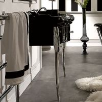 Тумба под раковину Kerasan Retro 100 7363K3 Черный глянец — фото 7, Мебель для ванной