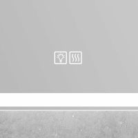 Зеркало BelBagno SPC-GRT-800-800-LED-TCH-WARM с подсветкой с подогревом с сенсорным выключателем — фото 3, Зеркала в ванную комнату