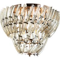 Люстра Artelamp Ella A1054PL-6GO Янтарная Золото — фото 1, Люстры