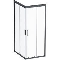 Товар: Душевой уголок AM.PM Gem S 100х80 W93G-404-100280-BT профиль Черный матовый стекло прозрачное - фото 13 Душевой уголок AM.PM Gem S 100х80 W93G-404-100280-BT профиль Черный матовый стекло прозрачное — фото 13, Прямоугольные душевые уголки