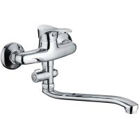 Смеситель для ванны Frap H14 F2114-B универсальный Хром — фото 1, Смеситель для ванны