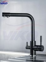 Смеситель для кухни Viko V-5024 Черный мрамор — фото 4, Смесители для кухни