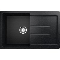Кухонная мойка Ulgran Classic U-507-308 Черная — фото 1, Кухонные мойки