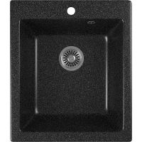 Кухонная мойка Domaci Бьелла DMC-17 DMC-17-308 Черная — фото 1, Кухонные мойки