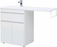 Товар: Тумба с раковиной Aquanet Токио 130 L 239215 Белая - фото 7 Тумба с раковиной Aquanet Токио 130 L 239215 Белая — фото 7, Тумбы с раковиной