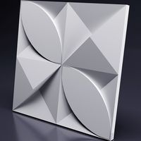 Гипсовая 3д панель Artpole Memfis M-0078 600x600 мм — фото 1, Гипсовые 3Д панели