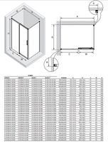 Товар: Душевой уголок New Trendy Prime Chrome 140х100 L D-0306A/D-0125B профиль Хром стекло прозрачное - фото 9 Душевой уголок New Trendy Prime Chrome 140х100 L D-0306A/D-0125B профиль Хром стекло прозрачное — фото 9, Душевые уголки