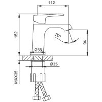 Товар: Смеситель для раковины Frap H71-9 F1071-9 Оружейная сталь - фото 17 Смеситель для раковины Frap H71-9 F1071-9 Оружейная сталь — фото 17, Смесители