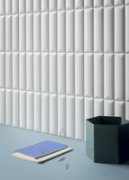 Керамическая плитка 41Zero42 Biscuit Dune Bianco 4100606 настенная 5х20 см — фото 2, Керамическая плитка