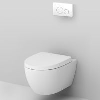 Комплект унитаза с инсталляцией AM.PM Awe IS49001.111738 с сиденьем Микролифт и Белой клавишей смыва — фото 2, Комплекты унитаз + инсталляция