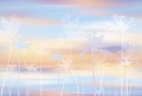 Фреска Ortograf Relax 34254 Фактура флок FLK Флизелин (4*2,7) Разноцветный, Деревья/Небо арт-34254 (флок FLK) — фото 2, Фрески