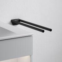 Товар: Полотенцедержатель Keuco Collection Reva 12818 370000 двойной Черный матовый - фото 2 Полотенцедержатель Keuco Collection Reva 12818 370000 двойной Черный матовый — фото 2, Полотенцедержатели