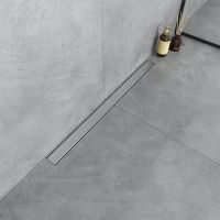 Душевой лоток Boheme Premium Linear 80 982-80-CR с решеткой Хром — фото 2, Душевые лотки