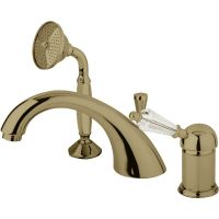 Смеситель на борт ванны Cezares Vintage VINTAGE-BVDM-02-Sw Бронза — фото 1, Смесители на борт ванны