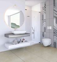 Товар: Раковина-чаша beWash Helenen 60 69601001 Белый глянец - фото 2 Раковина-чаша beWash Helenen 60 69601001 Белый глянец — фото 2, Раковины