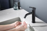 Смеситель для раковины Splenka S221.10.06 Черный матовый — фото 6, Смесители для раковины