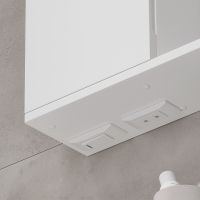 Зеркало со шкафом Volna Lake 80 L zsLAKE80.L-01 с подсветкой Белое — фото 6, Зеркальные шкафы в ванную
