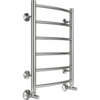 Водяной полотенцесушитель Terminus Классик П6 400x600 4670078530202 Хром, нижнее подключение, G 1/2" ВР — фото 1, Водяные полотенцесушители