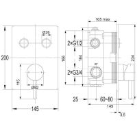 Товар: Смеситель для душа Omnires Y Goclick Y1235GCCR Хром - фото 2 Смеситель для душа Omnires Y Goclick Y1235GCCR Хром — фото 2, Смесители