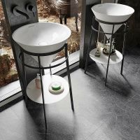 Товар: Раковина Kerama Marazzi Cono 44 CO.wbi.44 Белая глянцевая - фото 7 Раковина Kerama Marazzi Cono 44 CO.wbi.44 Белая глянцевая — фото 7, Раковины встраиваемые сверху
