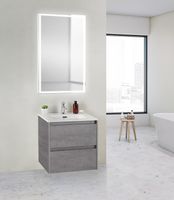 Товар: Тумба под раковину BelBagno Kraft 39 50 KRAFT 39-500/390-2C-SO-CG подвесная Cemento Grigio - фото 10 Тумба под раковину BelBagno Kraft 39 50 KRAFT 39-500/390-2C-SO-CG подвесная Cemento Grigio — фото 10, Мебель для ванной