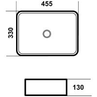 Товар: Раковина-чаша Grossman Style 45 GR-3051 Белая - фото 4 Раковина-чаша Grossman Style 45 GR-3051 Белая — фото 4, Раковины накладные