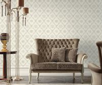 Обои Decori-Decori Amore 82825 Винил на флизелине (1,06*10,05) Бежевый, Орнамент/Ромб — фото 2, Обои для стен