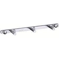 Вешалка для полотенец Gappo G202-3 Хром — фото 1, Крючки для полотенец