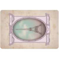 Коврик для ванной комнаты Veragio Carpet 60x40 VR.CPT-7160.19 с рисунком Paris — фото 1, Коврики для ванной комнаты