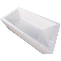 Акриловая ванна Marka One Aelita 150х75 01ае1575 без гидромассажа — фото 2, Акриловые ванны
