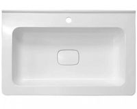 Тумба с раковиной Эстет Kare Luxe 70 ФР-00007071 Белая — фото 4, Тумбы с раковиной