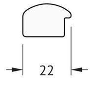 Зеркало Evoform Definite 98х48 BY 0688 в багетной раме - Вишня 22 мм — фото 5, Мебель для ванной