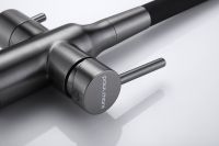 Товар: Смеситель для кухни Paulmark Salix Sa213419-GM Вороненая сталь - фото 10 Смеситель для кухни Paulmark Salix Sa213419-GM Вороненая сталь — фото 10, Смесители для кухни