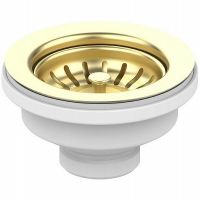 Выпуск для кухонной мойки Alveus 1127123 Золото — фото 1, Донные клапаны