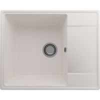 Кухонная мойка Ulgran Quartz Prima 605-01 Жасмин — фото 1, Кухонные мойки