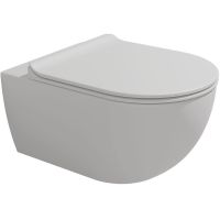 Унитаз Flaminia App AP118SLAT подвесной Latte без сиденья — фото 1, Унитазы