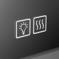 Зеркало BelBagno SPC-MAR-600-800-LED-TCH-WARM с подсветкой с подогревом с сенсорным выключателем — фото 3, Зеркала в ванную комнату