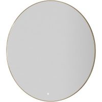 Зеркало Boheme Modern 100 545-100-G с подсветкой Золото с сенсорным выключателем и подогревом — фото 1, Мебель для ванной