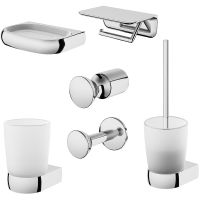 Набор аксессуаров для ванной AM.PM Sensation AK30D0306W Хром — фото 1, Наборы аксессуаров для ванной комнаты