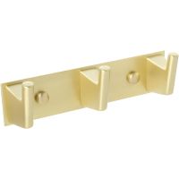 Вешалка для полотенец Fixsen Trend Gold FX-99005-3 Золото-сатин — фото 1, Крючки для полотенец