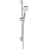 Душевой гарнитур Hansgrohe Crometta 26533400 Хром Белый — фото 1, Душевые гарнитуры