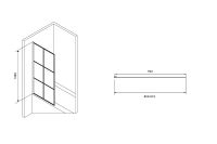 Товар: Шторка на ванну Abber Immer Offen 80x140 AG72080B профиль Черный стекло прозрачное - фото 4 Шторка на ванну Abber Immer Offen 80x140 AG72080B профиль Черный стекло прозрачное — фото 4, Неподвижные шторки для ванной