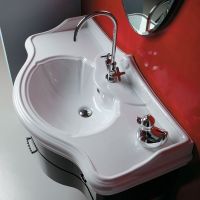 Раковина Azzurra Jubilaeum 110 JULP1106200MBI (JUB200/110 bi))*1 Белая — фото 3, Раковины