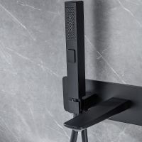 Смеситель для ванны Allen Brau Infinity 5.21007-31 Черный матовый — фото 11, Смесители