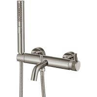 Смеситель для ванны Allen Brau Priority 5.31D10-BN Никель брашированный — фото 2, Смеситель для ванны